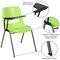 Flash Furniture Green Ergonomic Shell Chair with Right Handed Flip-Up Tablet Arm RUT-EO1-GN-RTAB-GG - alternate 2